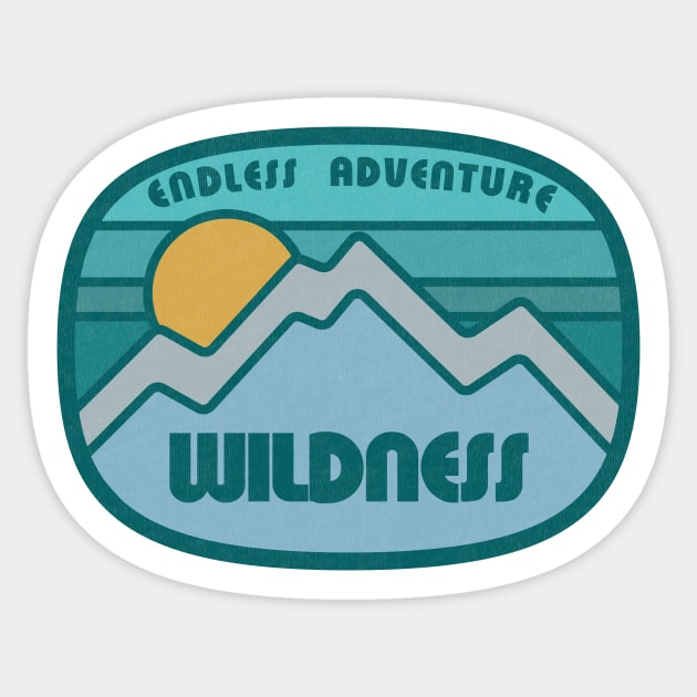 Endless Adventure Sticker by Tees For UR DAY